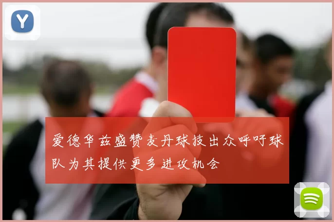 爱德华兹盛赞麦丹球技出众呼吁球队为其提供更多进攻机会